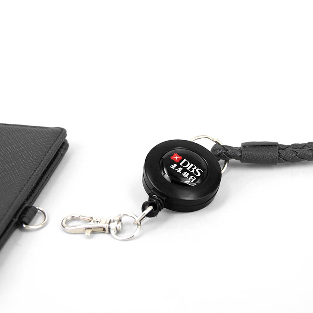 PU Card Holder with Lanyard